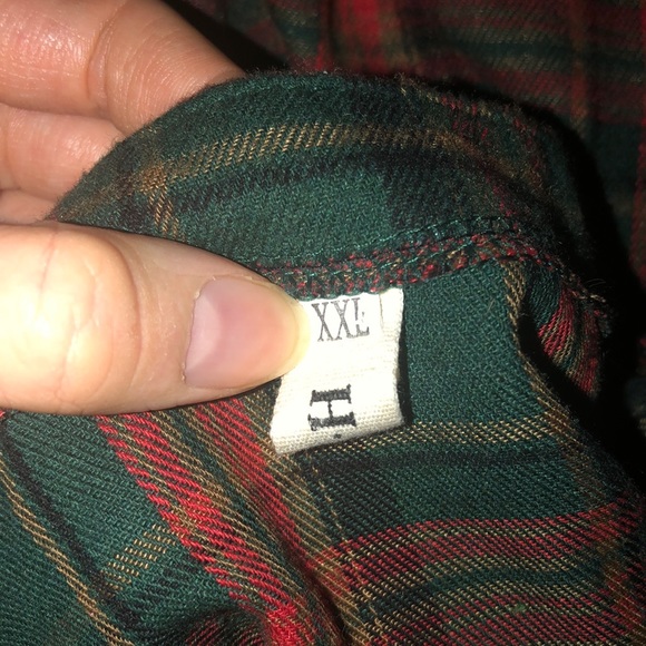 Plaid Long Sleeve Dress w Pockets & Button Cuffs - Picture 15 of 15